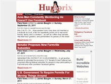 Tablet Screenshot of humorix.org
